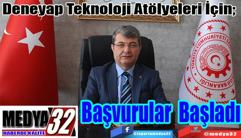 Deneyap Teknoloji Atölyeleri İçin;  Başvurular Başladı 