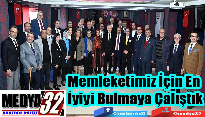 Memleketimiz İçin En  İyiyi Bulmaya Çalıştık 