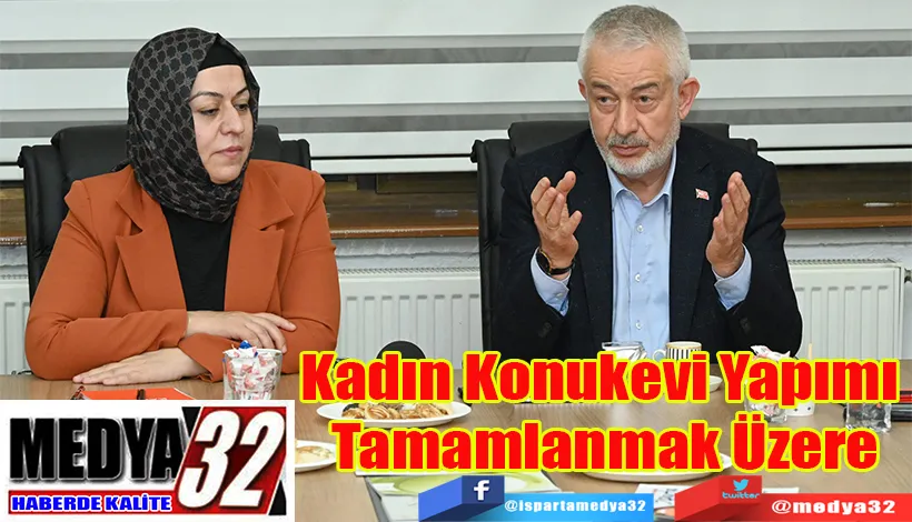  Belediye Başkanı Başdeğirmen;  Kadın Konukevi Yapımı  Tamamlanmak Üzere 