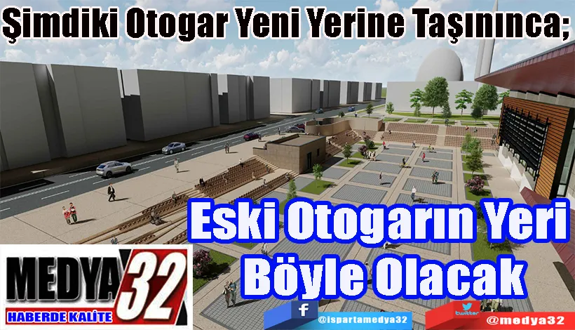 Eski Otogar Bölgesine Şehir Kütüphanesi Öğrenci Yaşam Merkezi Yapılacak;  Eski Otogar  Böyle Olacak 