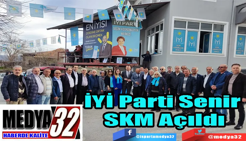 İYİ Parti Senir SKM Açıldı