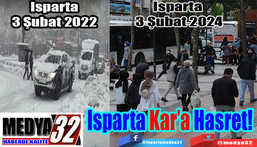 Isparta Kar’a Hasret! 