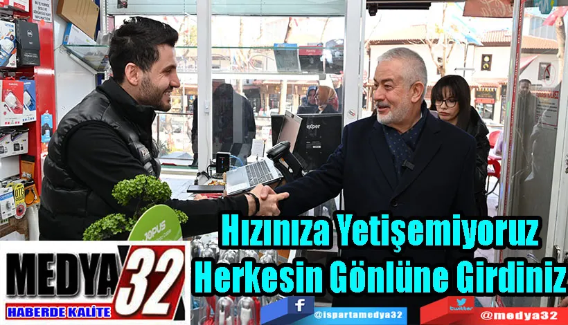 Hızınıza Yetişemiyoruz Herkesin Gönlüne Girdiniz 