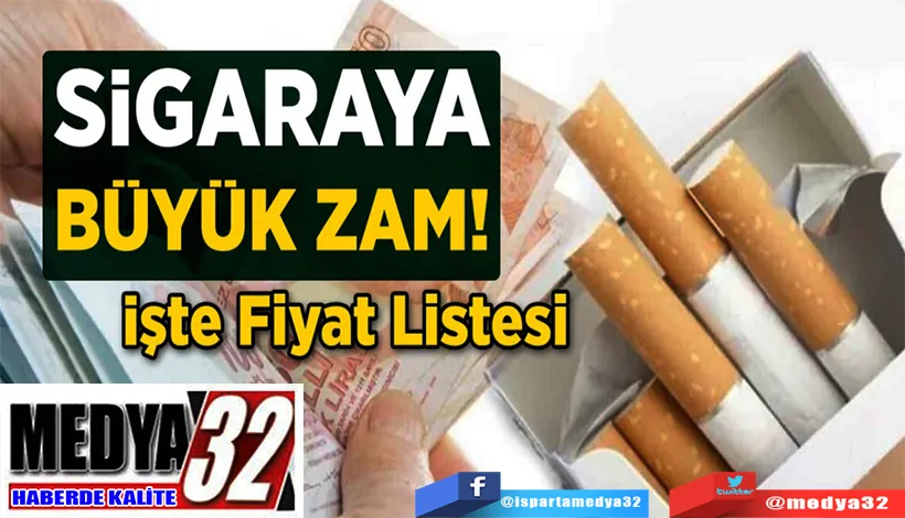 Sigaraya Zam Furyası  Devam Ediyor