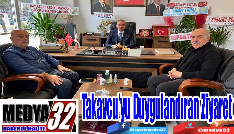 Takavcu’yu Duygulandıran Ziyaret