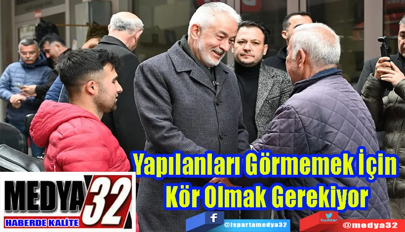 Yapılanları Görmemek İçin  Kör Olmak Gerekiyor 