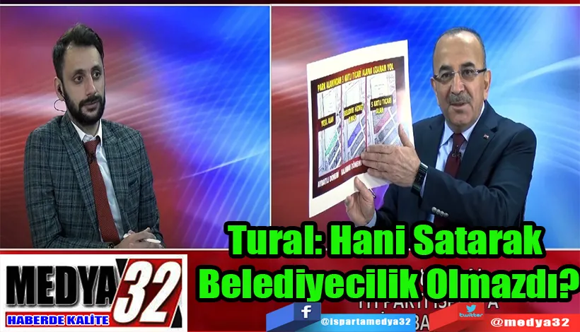 Tural: Hani Satarak  Belediyecilik Olmazdı? 