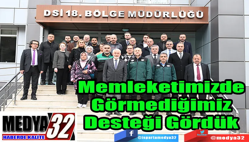 Memleketimizde  Görmediğimiz  Desteği Gördük 