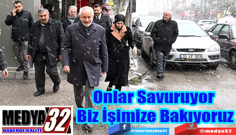 Onlar Savuruyor  Biz İşimize Bakıyoruz 