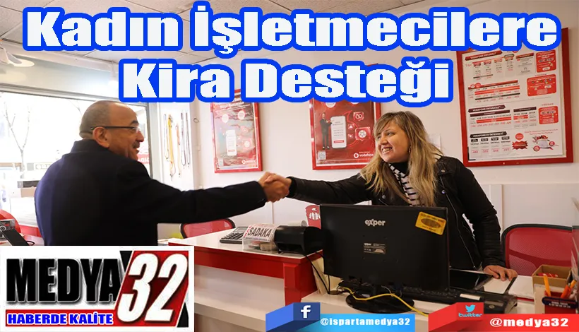 Kadın İşletmecilere Kira Desteği 