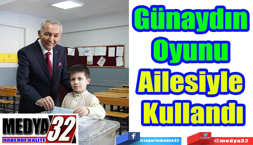 Günaydın  Oyunu  Ailesiyle  Kullandı