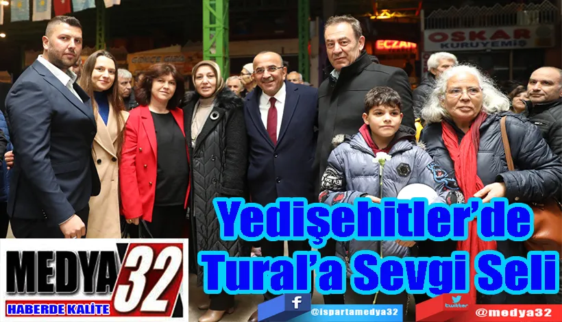 Yedişehitler’de  Tural’a Sevgi Seli   