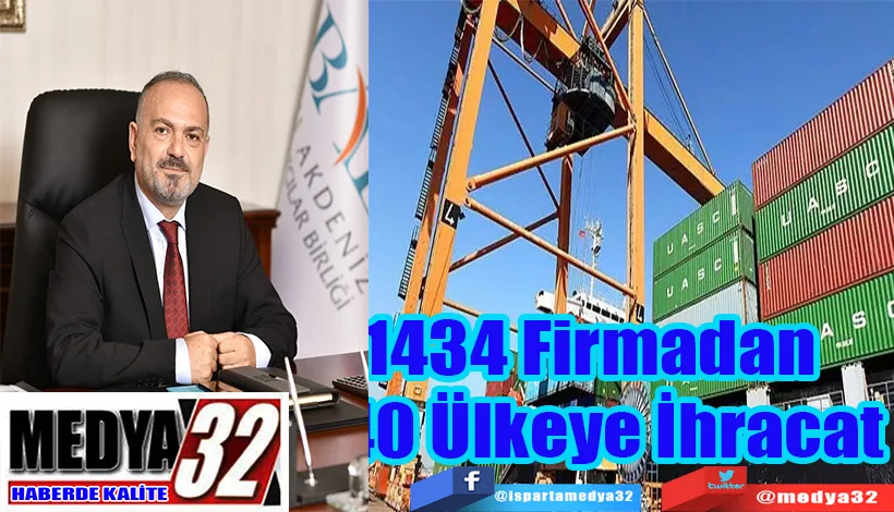 1434 Firmadan  140 Ülkeye İhracat 