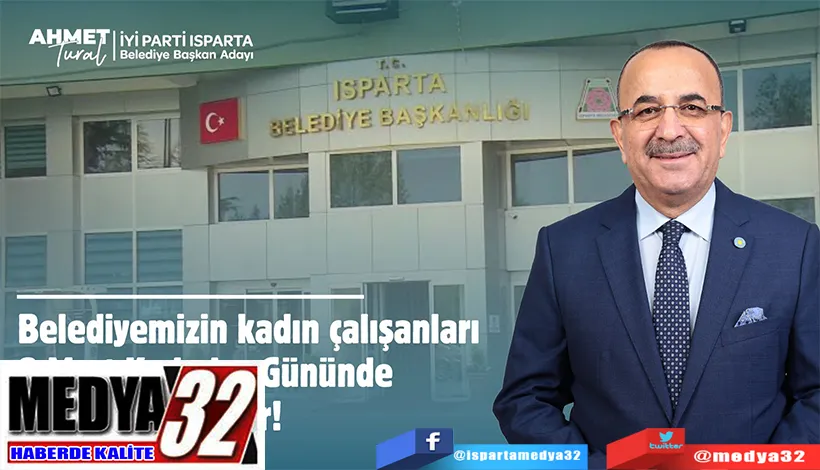 Belediyemizin kadın çalışanları 8 Mart  Kadınlar gününde izinli sayılacaklar 