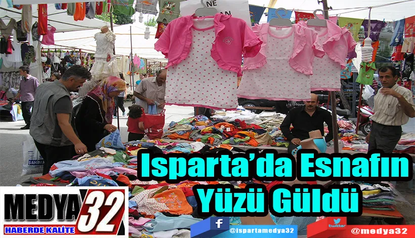 Isparta’da Esnafın  Yüzü Güldü 