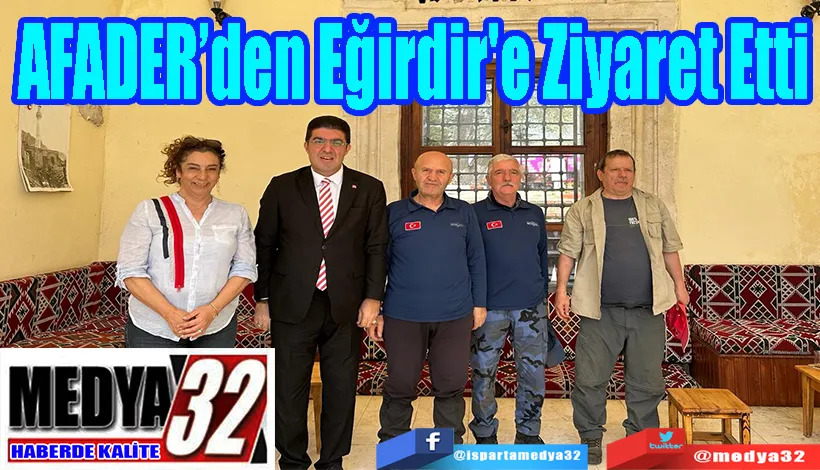 AFADER’den Eğirdir