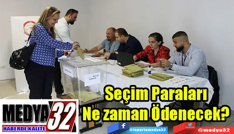 Sandık Görevlisi Parası  Ne Zaman Yatırılacak?