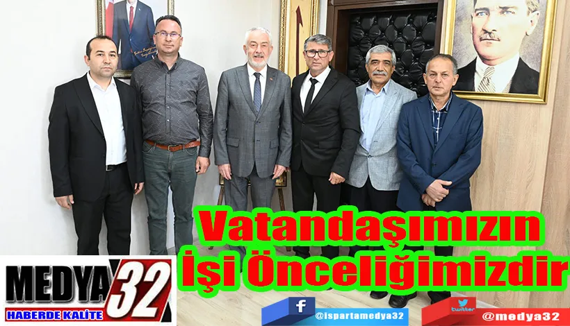 Vatandaşımızın  İşi Önceliğimizdir 