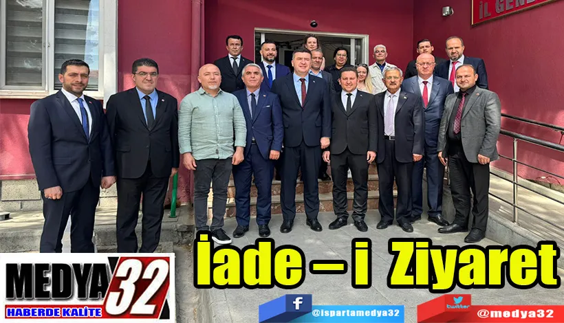 Başkan Mustafa Özer’den İl Genel Meclisi Başkanı Mehmet Ali Ertuğrul’a;  İade – i  Ziyaret