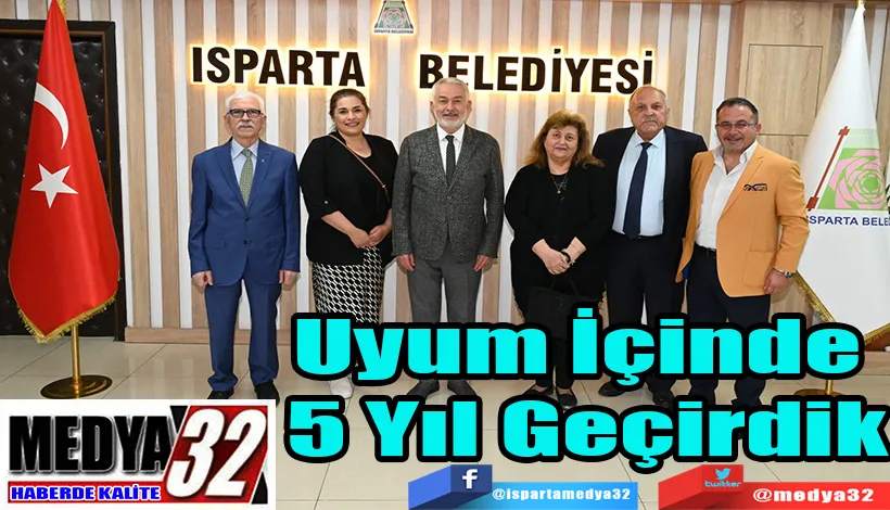 Belediye Başkanı Başdeğirmen:  Uyum İçinde  5 Yıl Geçirdik