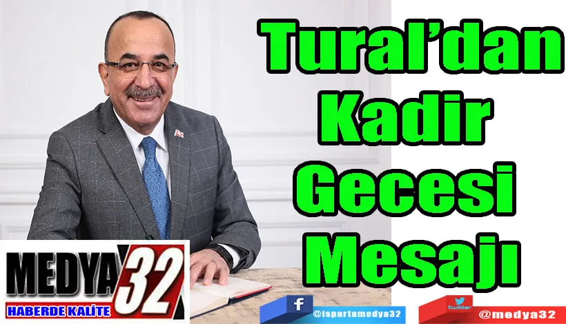 Tural’dan Kadir  Gecesi  Mesajı