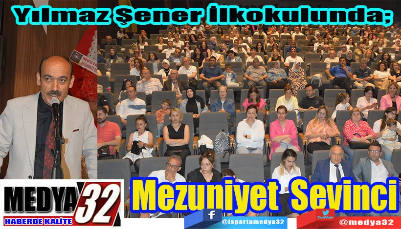 Yılmaz Şener İlkokulunda; Mezuniyet Sevinci