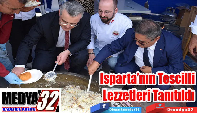 Isparta’nın Tescilli  Lezzetleri Tanıtıldı 