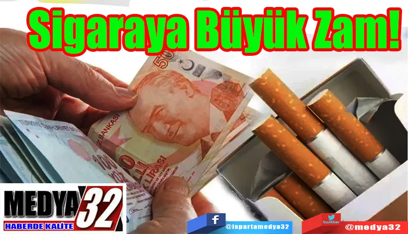 Sigaraya Büyük Zam!