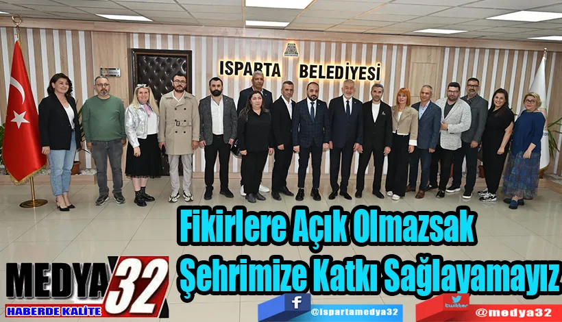 Belediye Başkanı Başdeğirmen:  Fikirlere Açık Olmazsak  Şehrimize Katkı Sağlayamayız