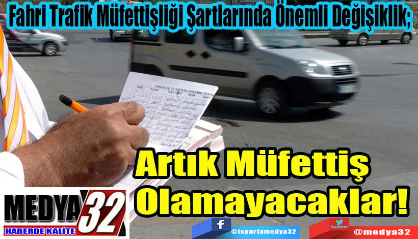 Artık Müfettiş Olamayacaklar! 