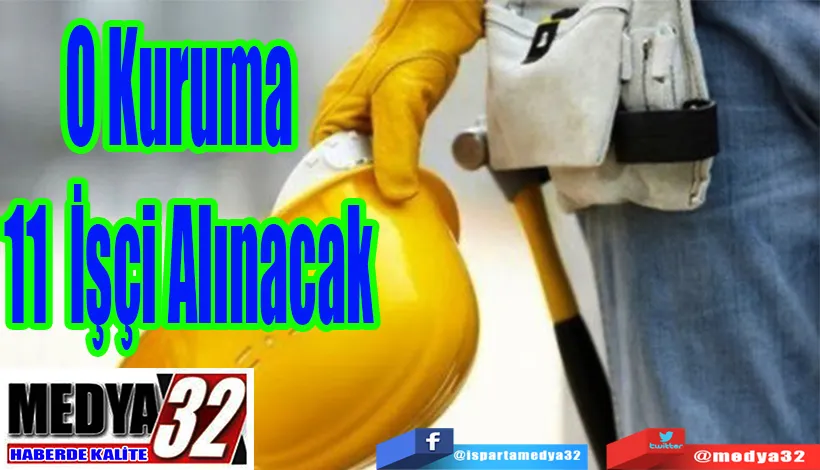 Kıyı Emniyeti Genel Müdürlüğüne;  O Kuruma  11 İşçi Alınacak