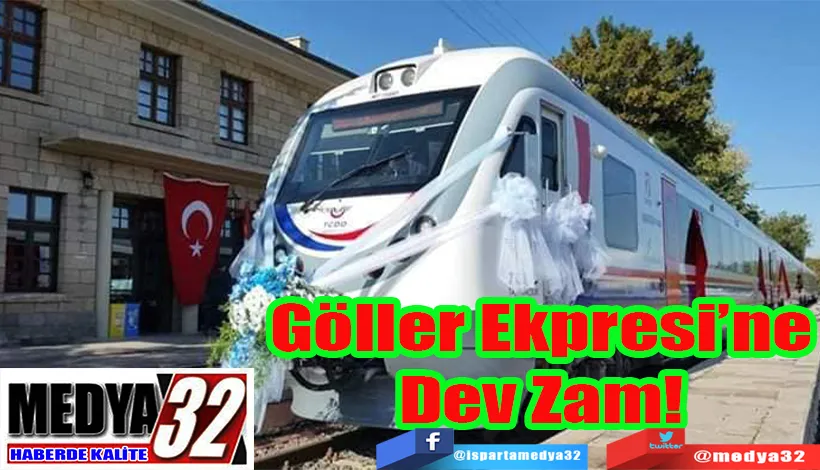 Göller Ekpresi’ne Dev Zam! 