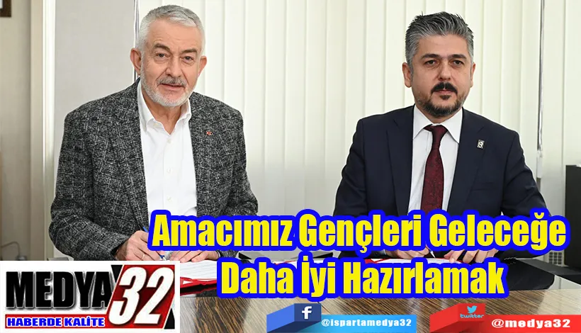 2 Önemli İş Birliği Protokolü İmzalandı;  Amacımız Gençleri Geleceğe  Daha İyi Hazırlamak 