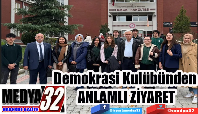 Demokrasi Kulübünden  ANLAMLI ZİYARET