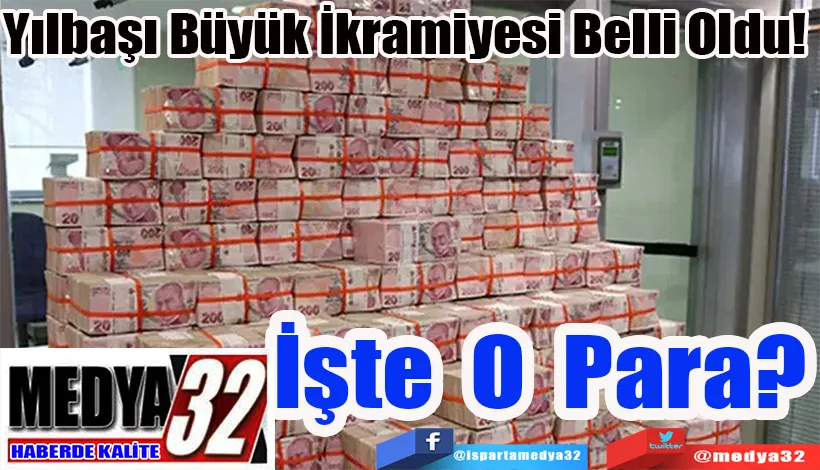 Yılbaşı Büyük İkramiyesi Belli Oldu!  İşte O Para? 