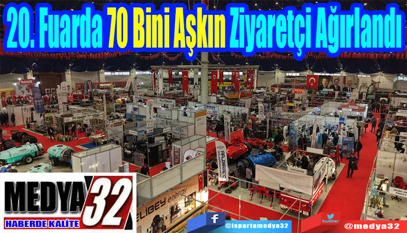 20. Fuarda 70 Bini Aşkın Ziyaretçi Ağırlandı