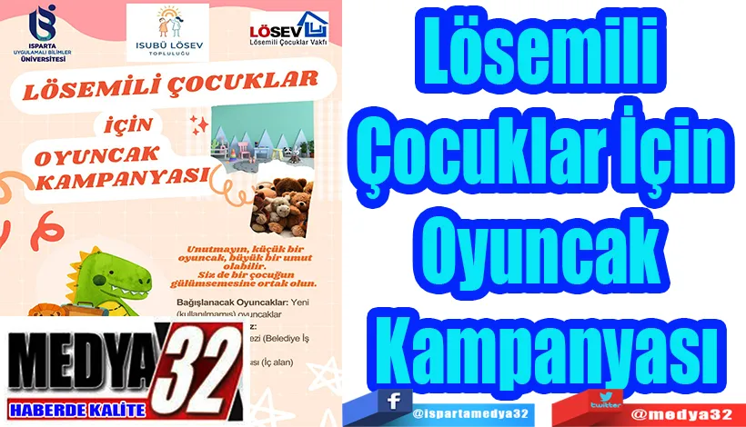 Lösemili Çocuklar İçin  Oyuncak Kampanyası 