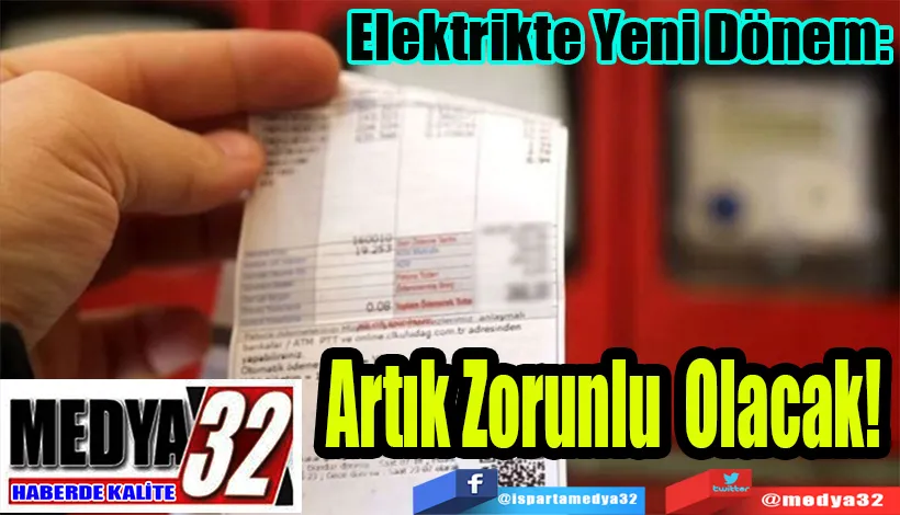 Elektrikte Yeni Dönem:  Artık Zorunlu Olacak!