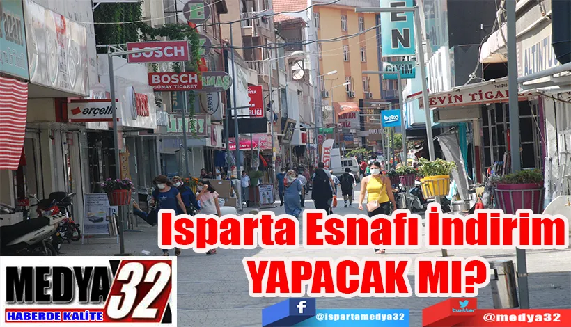 Isparta Esnafı İndirim Yapacak Mı?