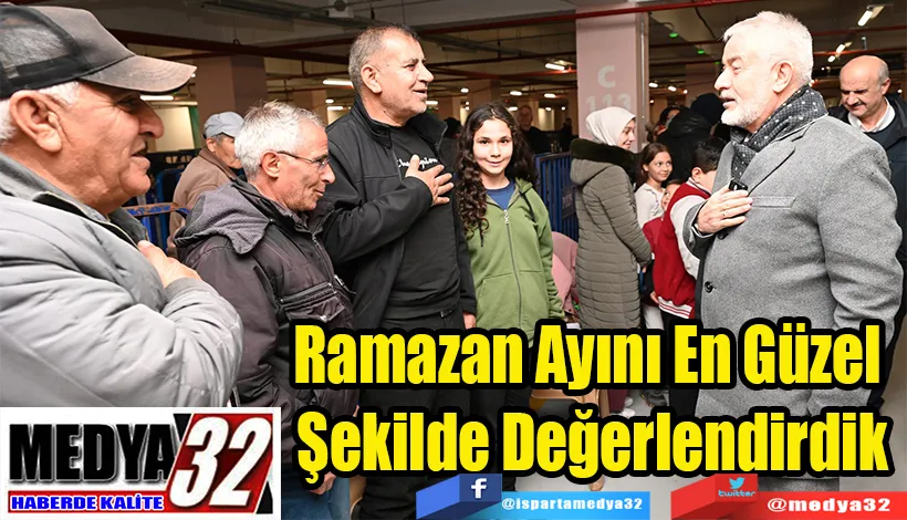 Ramazan Ayının Bereketi Belediyenin İftar Sofralarında Paylaşıldı  Ramazan Ayını En Güzel  Şekilde Değerlendirdik 