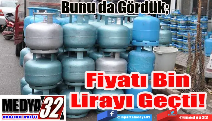 Bunu da Gördük;  Fiyatı Bin Lirayı Geçti! 