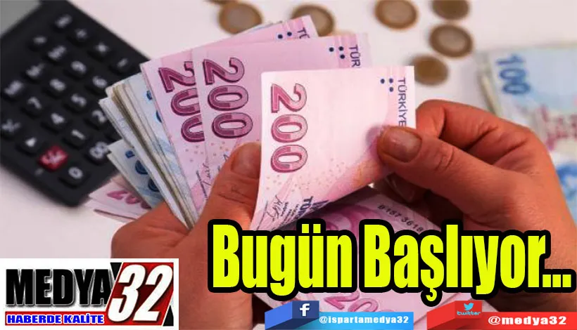 Bugün Başlıyor…