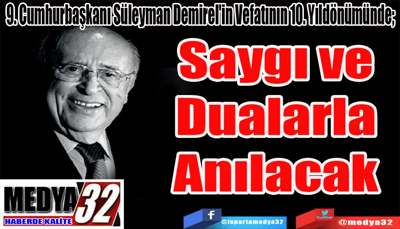 9. Cumhurbaşkanı Süleyman Demirel