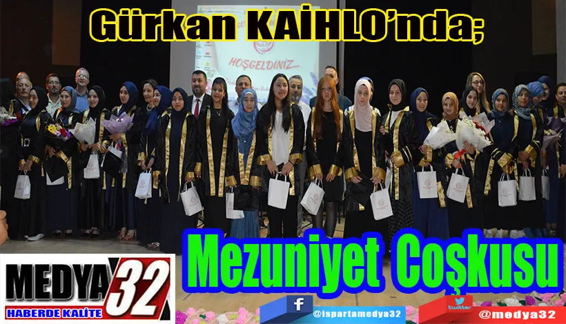 Gürkan KAİHLO’nda;  Mezuniyet Coşkusu