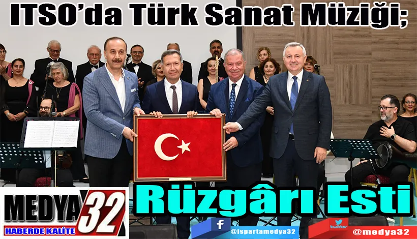 ITSO’da Türk Sanat Müziği;  Rüzgârı Esti