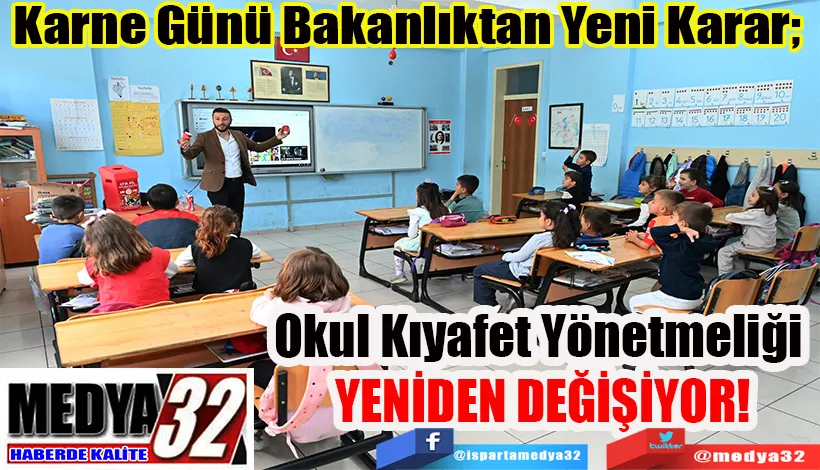 Karne Günü Bakanlıktan Yeni Karar;  Okul Kıyafet Yönetmeliği  YENİDEN DEĞİŞİYOR!
