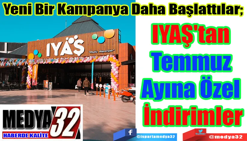 Yeni Bir Kampanya Daha Başlattılar;  IYAŞ