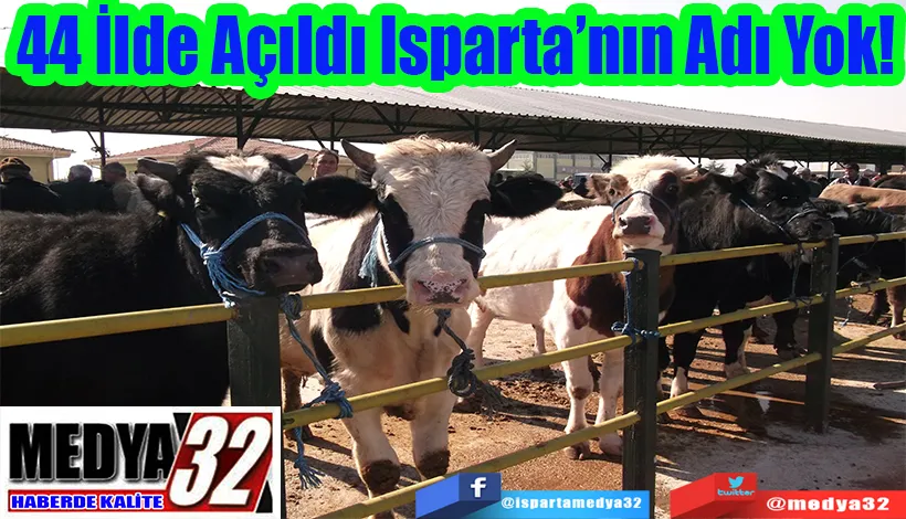 44 İlde Açıldı Isparta’nın Adı Yok!