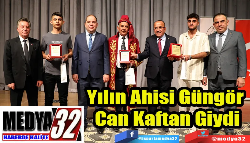 Yılın Ahisi Güngör  Can Kaftan Giydi
