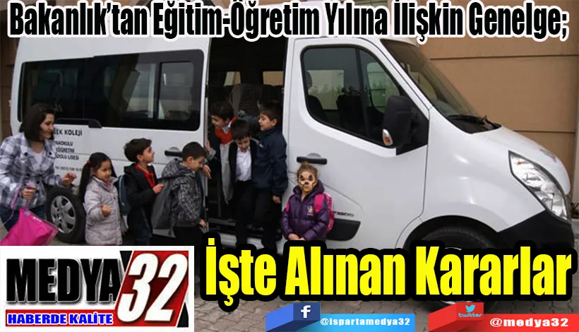 Bakanlık’tan Eğitim-Öğretim Yılına İlişkin Genelge;  İşte Alınan Kararlar